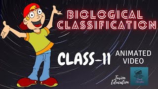 BIOLOGICAL CLASSIFICATIONAnimation Video CLASS 11 SCIENCE For NEET One Shot Video Turion Education [upl. by Haras]