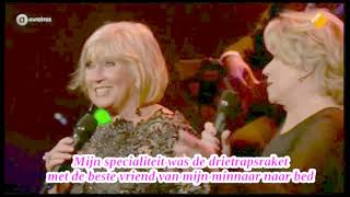 Willeke Alberti amp Jenny Arean  Het Verrukkelijke Vreemdgaan 2015 karaoke [upl. by Leuamme]