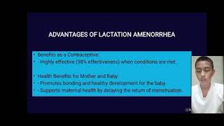 Lactation Amenorrhea [upl. by Grizelda678]