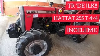 TR DE İLK  YENİ HATTAT 255T 4×4 İNCELEME  Fabrikadan Yeni Geldi [upl. by Aitercul]