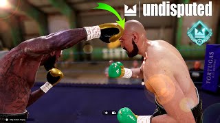 Undisputed Boxing Gameplay Points deduction Cut scene ESBC [upl. by Muscolo]