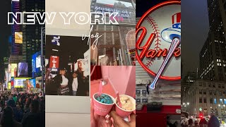 36 HRS IN NEW YORK🗽 times square  soho  museum of ice cream  Forever Amorie [upl. by Wiener317]