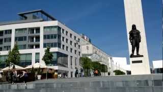 Eurovea Galleria  shopping mall in Bratislava Slovakia [upl. by Oirazan177]