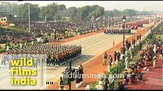 Republic Day parade  full ceremony  Part 1 [upl. by Yeniar]