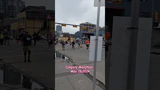 Calgary Marathon May 26 2024 shorts yycmarathon2024 [upl. by Terrel]