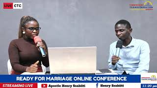 READY FOR MARRIAGE ONLINE CONFERENCE CTM  Tuesday 26112024 [upl. by Deborath]