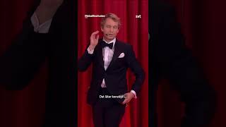 Björn Gustafsson har allt under kontroll 😆 melodifestivalen [upl. by Ragucci]