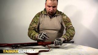 Airsoft Manuals  Kar98k Leather Belt Adjustment [upl. by Ecnarepmet]