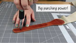 OESDs Perfect Punch Tool  the only hole punch youll ever need [upl. by Yrebmik351]