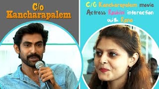 CO Kancharapalem movie Actress Roshini interaction with Rana  CO Kancharapalem Interview [upl. by Gnex]