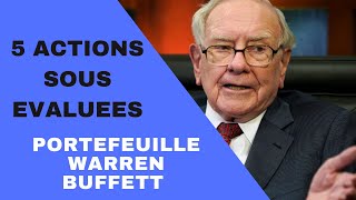 5 actions sousévaluées du portefeuille de Warren Buffett [upl. by Ange]