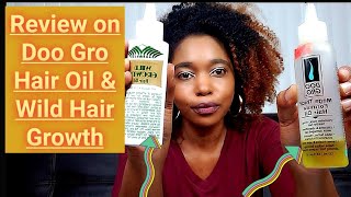 Review on the Doo Gro Mega Thick Formula Oil and Wild Growth Hair Oil [upl. by Baram]