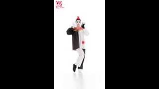 Unisex PIERROT Clown Costume from Karnival Costumes Ref EJ03535I [upl. by Enenaj]