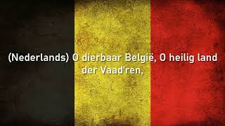 Belgian National Anthem quotLa Brabançonnequot [upl. by Iat]