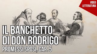 Il banchetto di don Rodrigo  Promessi sposi 5 [upl. by Terb]