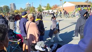 Gwynn Park High School Marching Band At The 2023 GHOE Homecoming Parade [upl. by Nugent61]