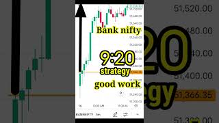 Bank nifty strategy 920 banknifty [upl. by Livingstone475]