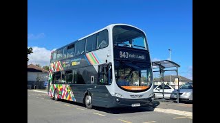 Transdev Yorkshire Coastliner 2429 BF62UYL on a service 843 to Scarborough [upl. by Morgan15]