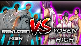 Rakuzan VS Yosen Emperor Eye VS Shield of Aegis [upl. by Ardeen]