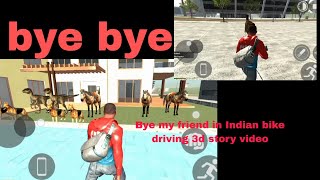 Ponpon kill me in Indian bike driving 3d story video last my Indian bike driving 3d army dog horse d [upl. by Ailimat]