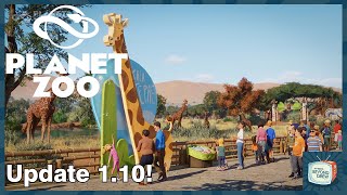 New Interactive Education Stations and Lots More  Planet Zoo Update 110 [upl. by Swerdna]