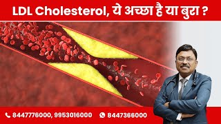 LDL Cholesterol ये अच्छा है या बुरा   Dr Bimal Chhajer  SAAOL [upl. by Haelat]