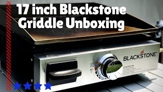 17 inch Blackstone Griddle unboxing  How long does a bottle burn for [upl. by Nivar]