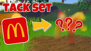 Making a MCDONALD’S Inspired Tack Set 🍟  Wild Horse Islands [upl. by Skylar295]