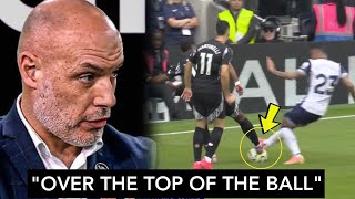 BREAKING Howard Webb Says Timber Tackle is quotOVER THE TOP OF THE BALLquot Against Porro [upl. by Anipsed]