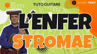 Lenfer  Stromae  Tuto Guitare  Guitare Facile [upl. by Boatwright]