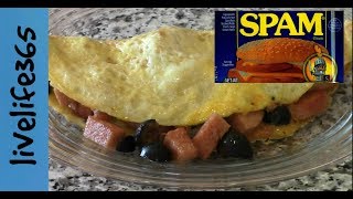 How toMake a Killer Spam amp Cheese Omelette [upl. by Hermie373]