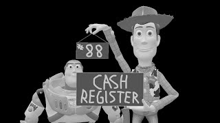 Wilkins Coffee  Cash Register Toy Story Edition [upl. by Wilinski]