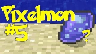 Minecraft Pixelmon  Episode 5  Strange Blue Rocks Pokemon Mod [upl. by Ecallaw]