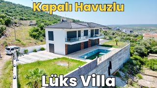 Yeşiltepeyi Yukardan İzleyin Kapalı Havuzlu Muhteşem Villa E650 [upl. by Leavitt630]