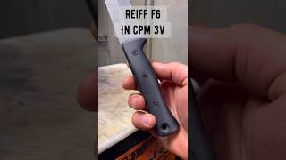 Reiff Knives F6 shorts fixedblade knifestuffwedo scarysharp slicing [upl. by Enilecram]