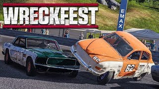 Banger Race  Wreckfest March 2018 Update [upl. by Isyad]