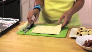 How to Make Lil Smokies in Crescent Rolls  Cooking amp Kitchen Tips [upl. by Tnattirb375]