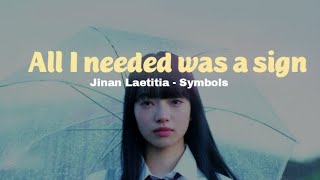 Jinan Laetitia  Symbols Lyrics Terjemahan [upl. by Skillern]