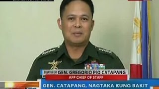 NTG Gen Catapang nagtaka kung bakit sinunog ang kubo ni Marwan [upl. by Feld]