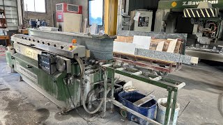 Used Straight edge polisher Marmo Meccanica LCV 711 MSu cod ZW601 [upl. by Morley95]