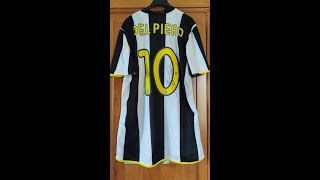 Spiegazione maglia Juventus indossata da Alex Del Piero stagione 20082009 [upl. by Aicnerolf]