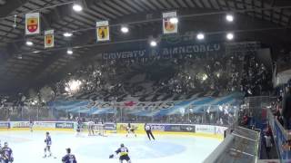 Ambri  Losanna 23122015 Coreografia Curva Sud [upl. by Kehr]