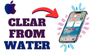 How To Clear Water From Speaker On iPhone [upl. by Ariahs]