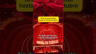 Moulin Rouge un musical espectacular nuevayork manhattan nyc moulinrouge [upl. by Daron]