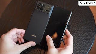 Xiaomi Mix Fold 3 Unboxing amp Hands On Review Camera Test Gaming Test Charging Test [upl. by Kalindi]