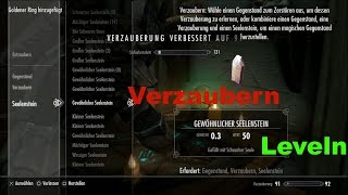 Skyrim Verzauberung schnell leveln [upl. by Inek910]