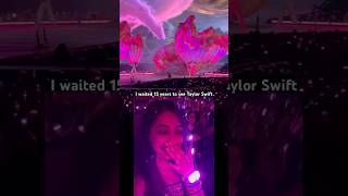 I recorded my reaction to seeing Taylor Swift for the first time after 15 years waitingtaylorswift [upl. by Zakaria4]