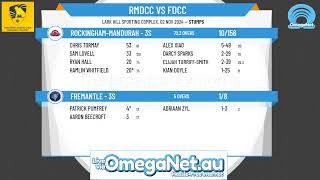 RockinghamMandurah  3s v Fremantle  3s [upl. by Solahcin]