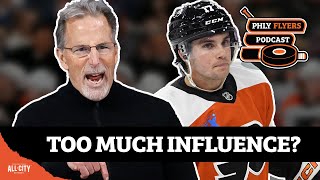 Does John Tortorella have too much influence on Flyers’ roster decisions  PHLY Flyers Podcast [upl. by Ahsatak]