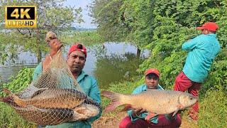 How to Catch Fish in Small River  How to Catch Fish in River With Fishing Rod  Hook Fishing [upl. by Adnorehs]